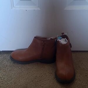 Girls Brown Booties